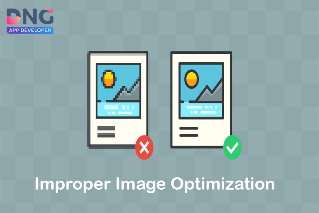 Improper Image Optimization